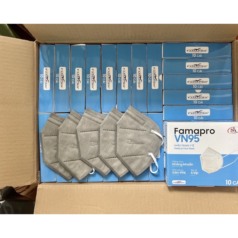 THÙNG 500c KHẨU TRANG FAMAPRO VN95