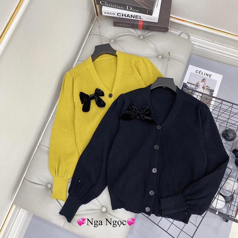 ÁO LEN CÚC TAG NƠ HÀNG LOẠI 1 QUẢNG CHÂU MS18892