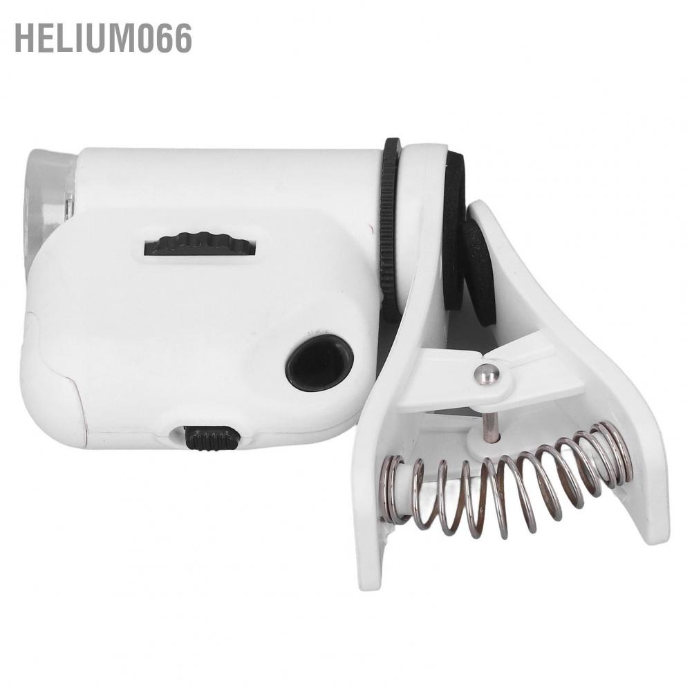 Kính khuếch đại 55X có kẹp và đèn LED dùng giám định trang sức/ sửa chữa đồng hồ