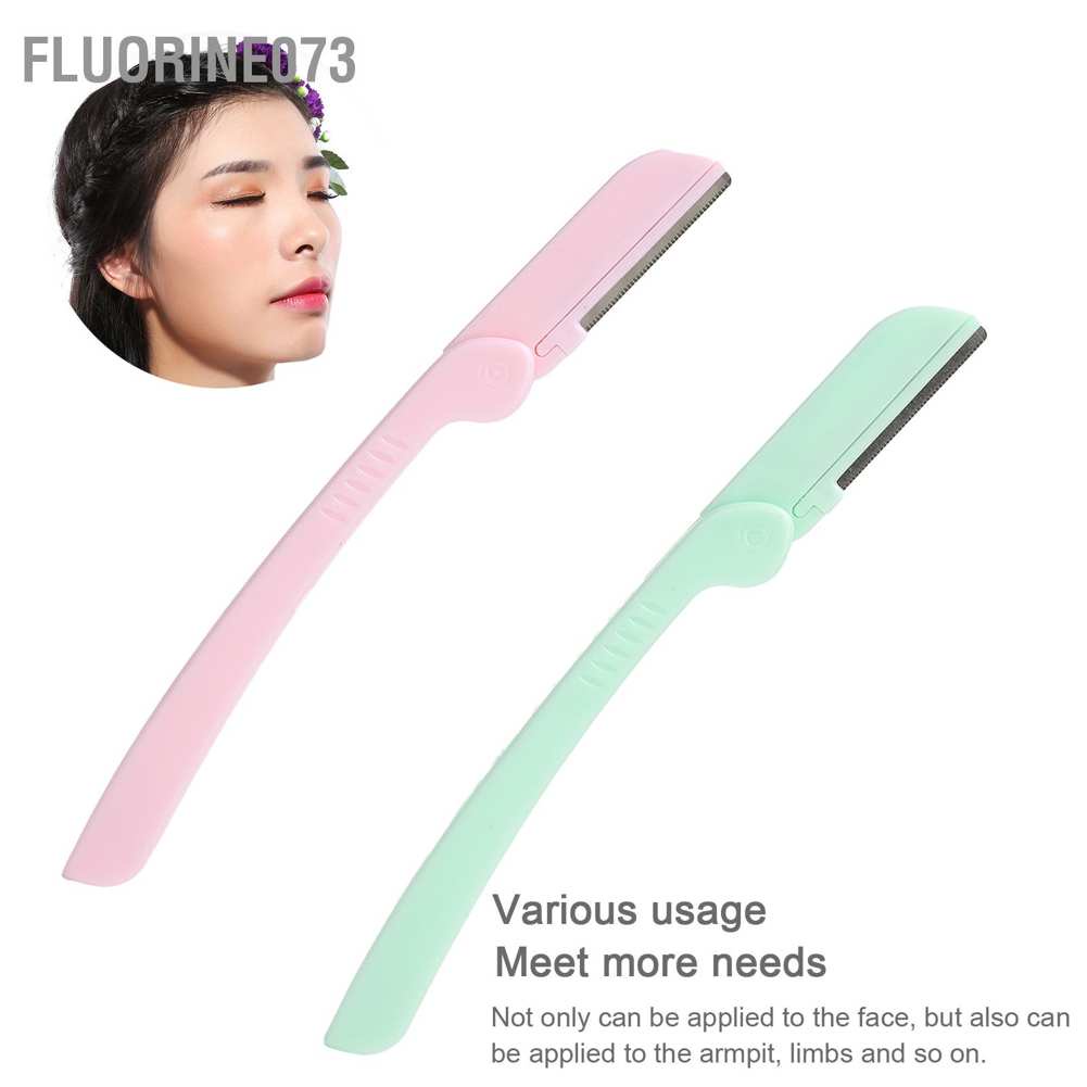 [Hàng mới về] 2 lưỡi cạo lông mày giúp định hình khuôn lông mày cho nữ