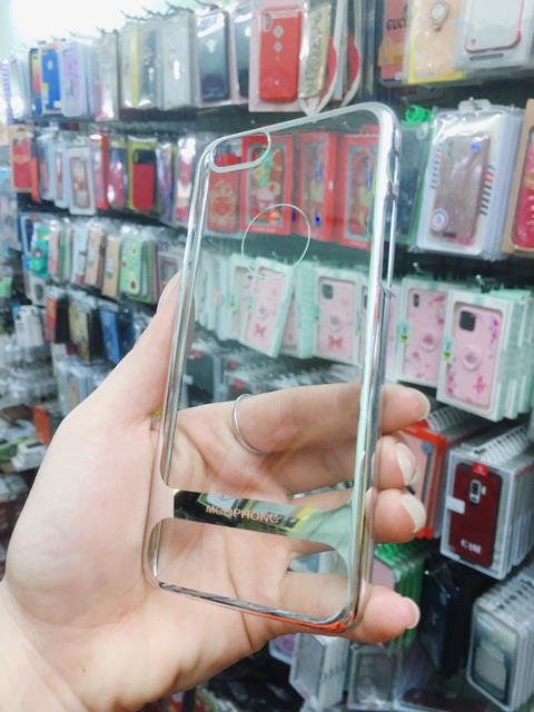 Ốp MEEPHONG lưng trong cứng viền màu iphone6/6s