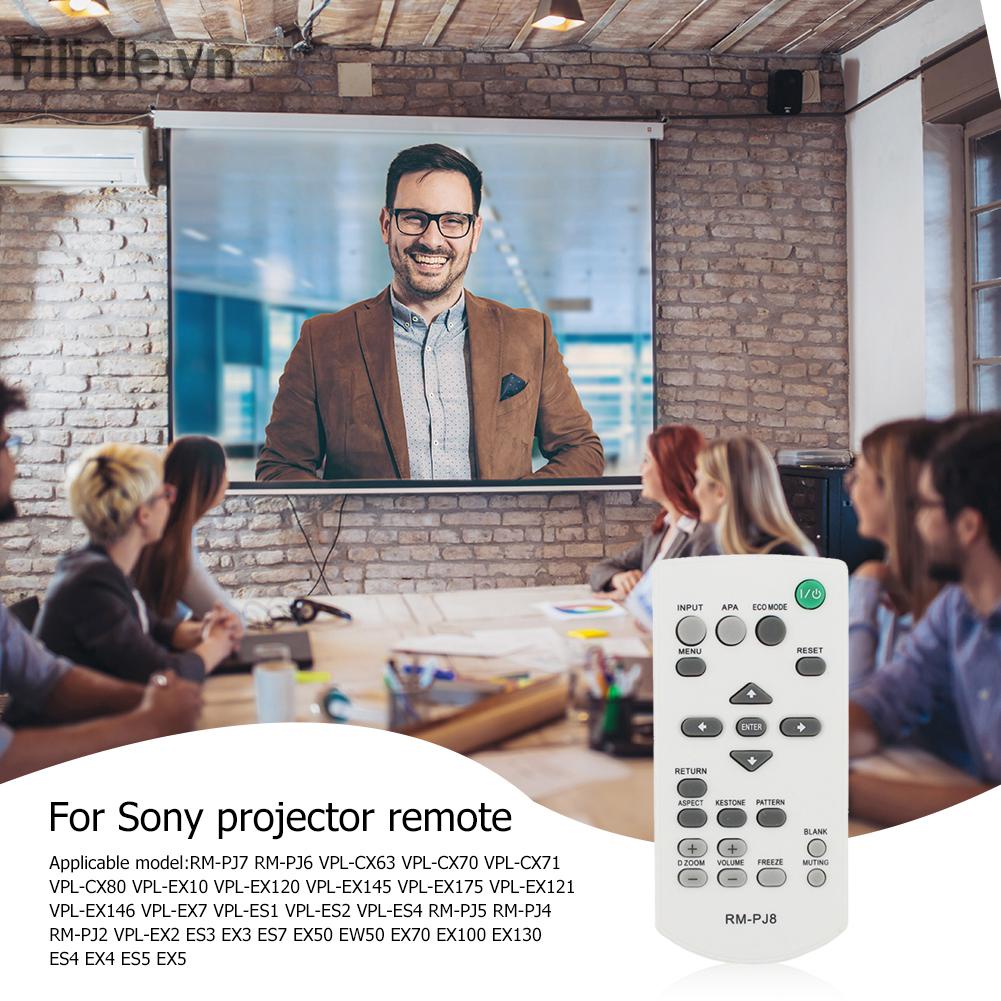 Điều khiển từ xa FILICLE RM-PJ8 không dây thay thế cho máy chiếu Sony RM-PJ5/PJ6/PJ10