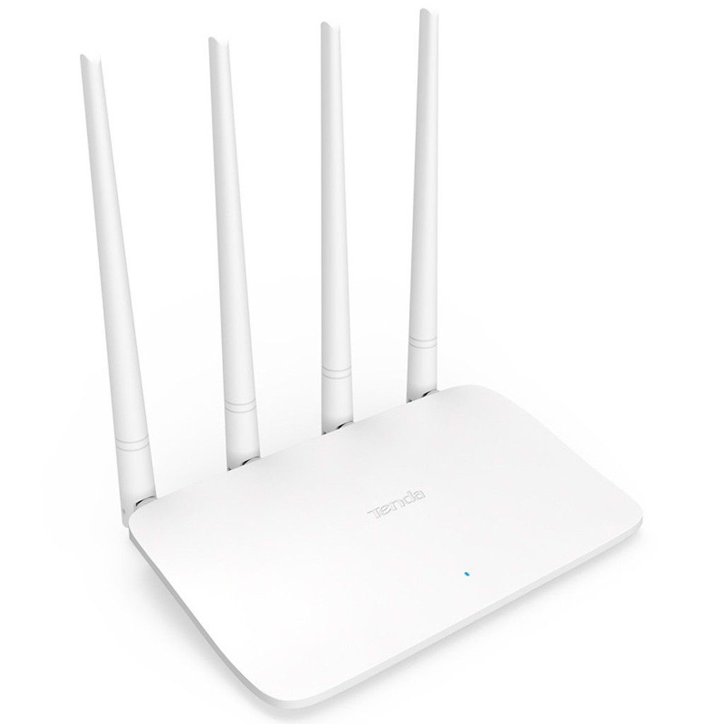 Thiết bị phát sóng WIFI 4 anten tốc độ 300M TENDA F6 v4 - MU MIMO NHẬP KHẨU