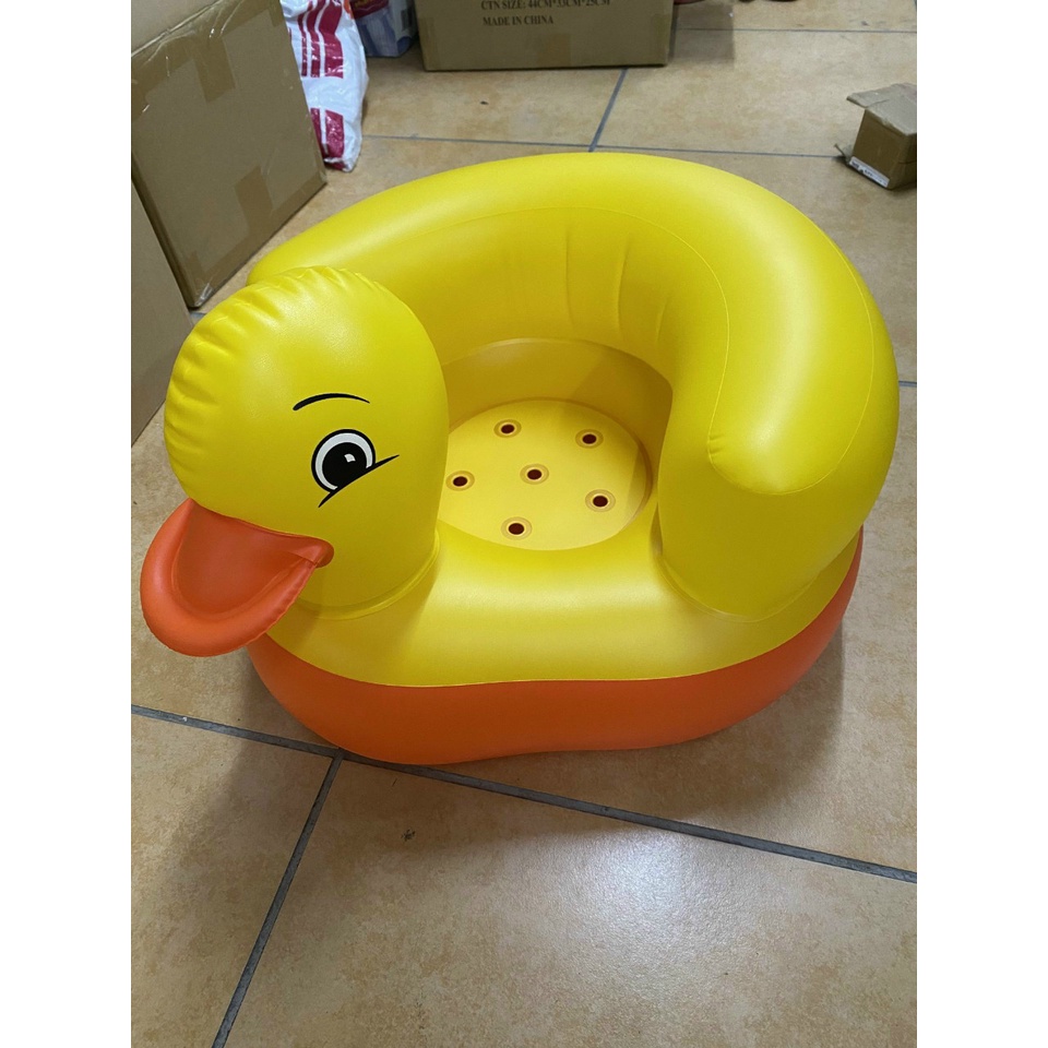 Ghế hơi tập ngồi hình vịt