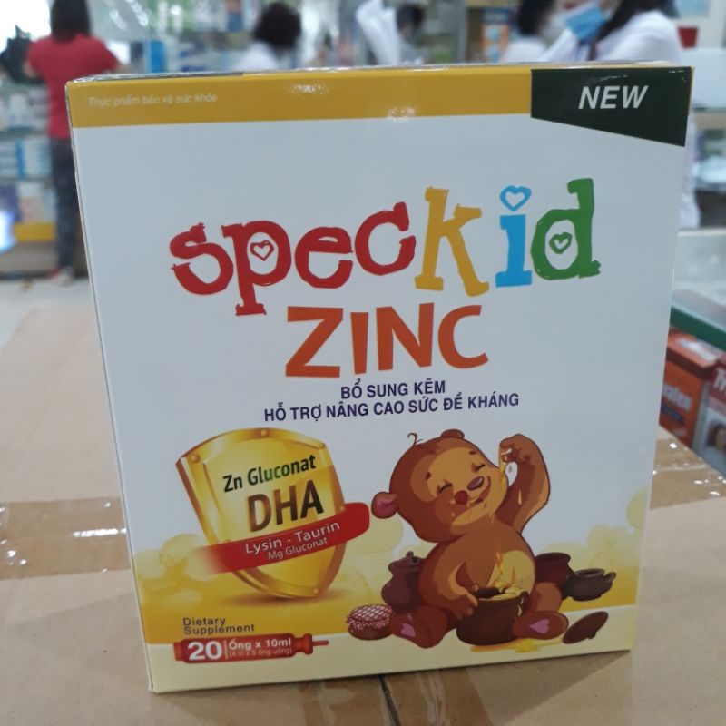 SPECKID Ăn Ngon Ngủ Tốt bổ sung sắt, bổ sung canxi, tăng cường miễn dịch, tăng hấ thụ, mát gan giải độc