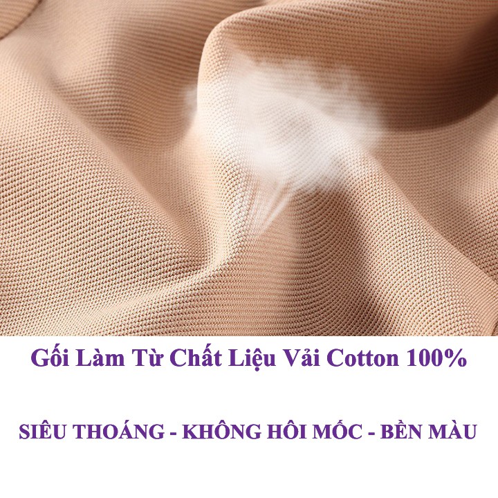 Gối tựa đầu ô tô xe hơi chất liệu cao su non không mùi cao cấp đúc nguyên khối siêu đàn hồi