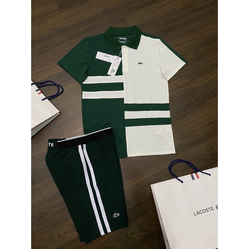 Bộ thể thao lacost nam hè 2021 mới về chất gai cá sấu cực đẹp luôn | BigBuy360 - bigbuy360.vn