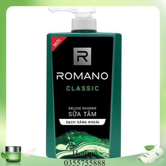 Sữa Tắm Romano Classic 650g