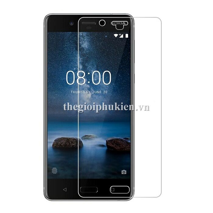 Tấm dán kính cường lực Nokia 8 chống vỡ, chống xước