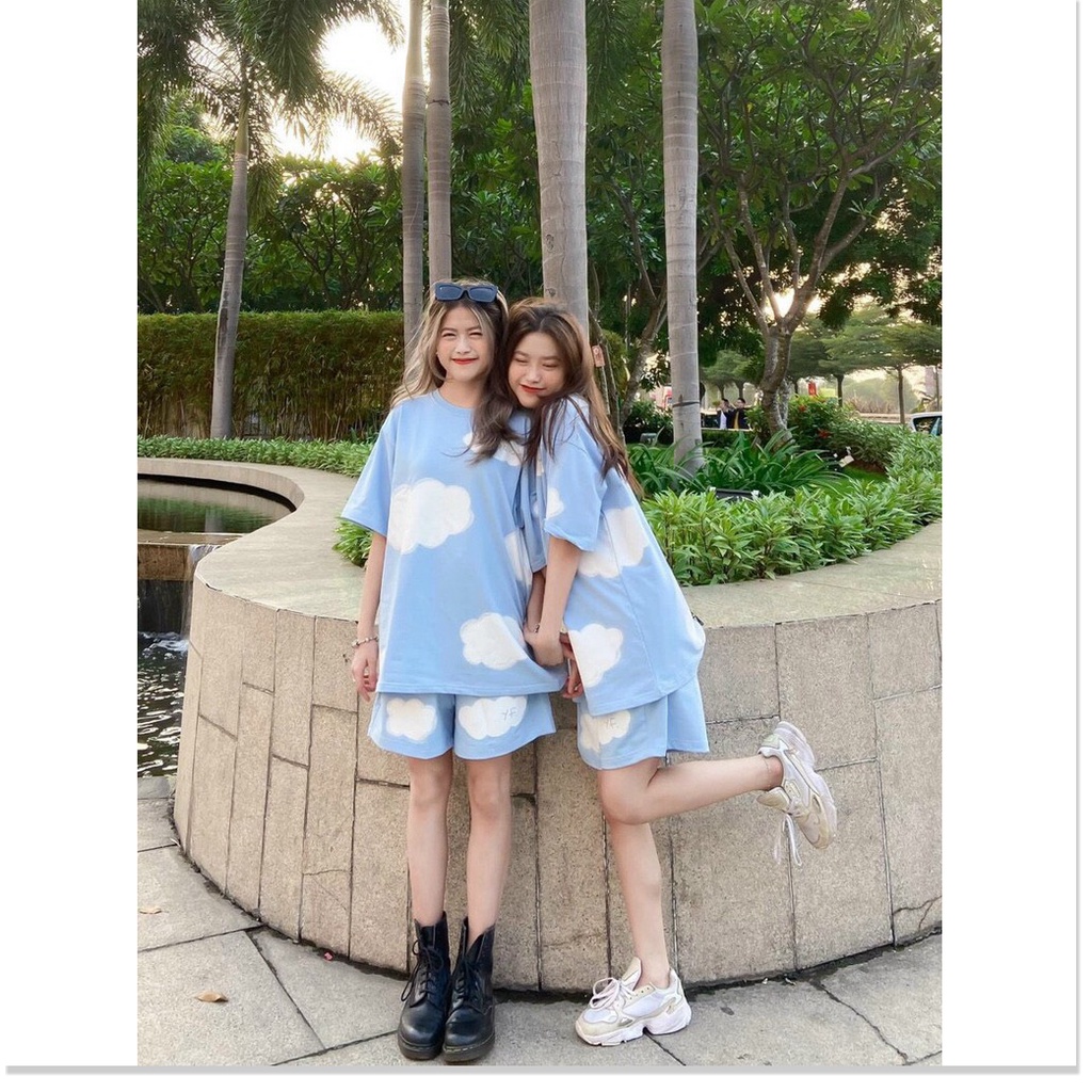 Đồ bộ đám mây hot cho mùa hè hợp thời trang , dành cho các bạn trẻ THỜI TRANG KME FASHION