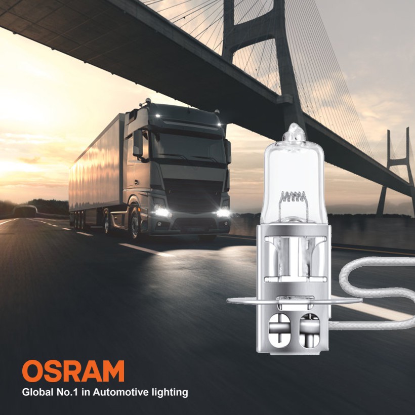 Bóng Đèn Halogen OSRAM Original H3 24V 70W Nhập Khẩu Chính Hãng