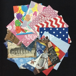 KHĂN GIẤY vuông in hình hoạ tiết (size lớn)