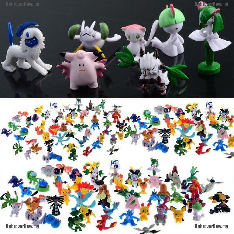 Set 24 Mô Hình Pokemon Mini Dễ Thương Kích Thước 2 3cm