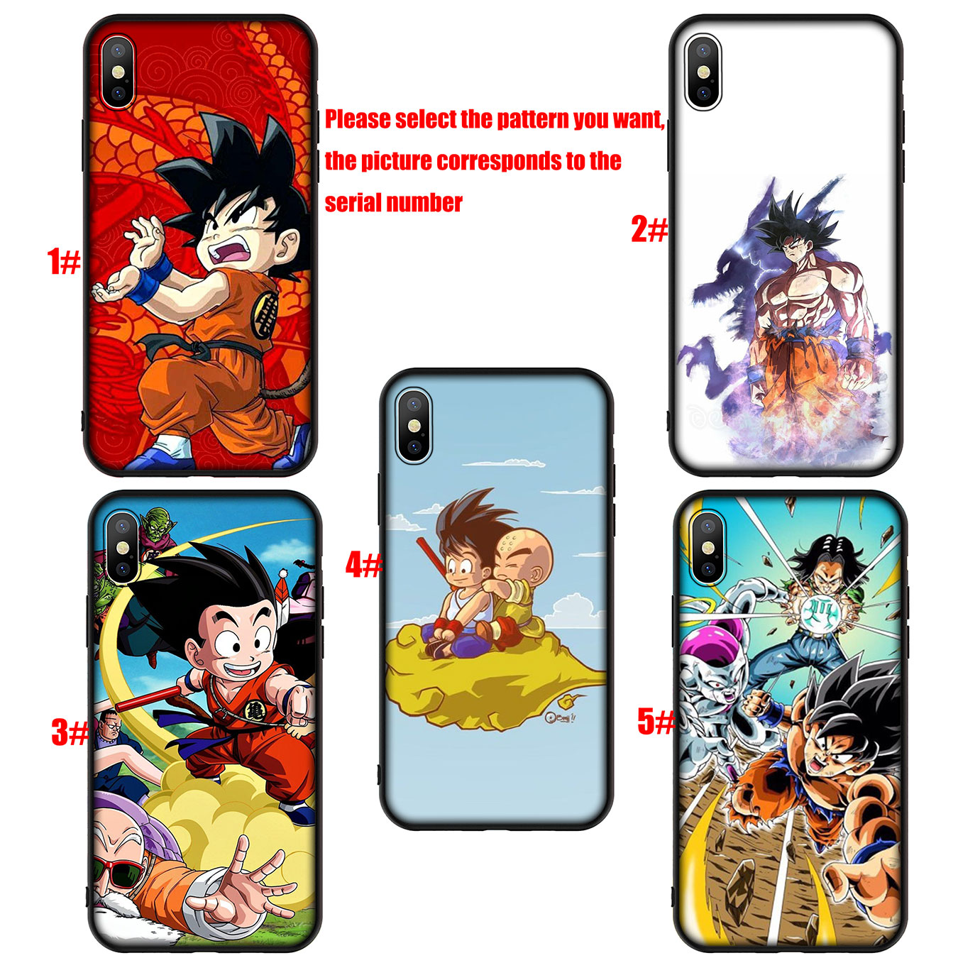 Ốp Điện Thoại Silicon Mềm Hình Dragon Ball Super Z Goku Cho Huawei P30 Pro Lite Y6 Y7 Y9 Prime 2019 2018 Y9Prime