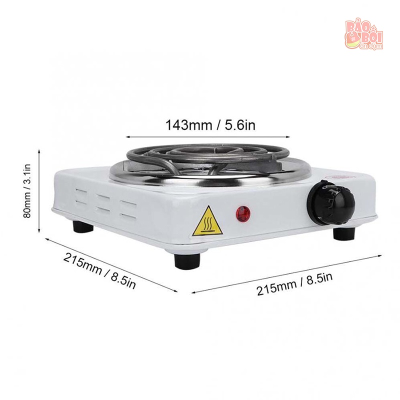 Bếp hơ lá trầu cho mẹ và bé (chính hãng)