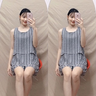 Bộ bầu mặc nhà chất mát