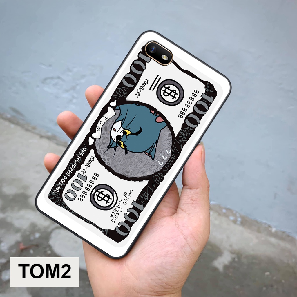 Ốp Oppo A3S - Oppo A1K In Hình Tomm và Jerryy Chất