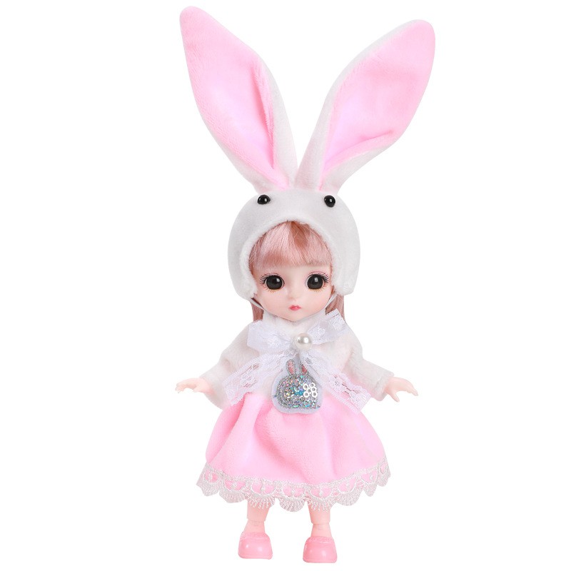 Búp Bê Công Chúa Bjd 6 Inch 17cm