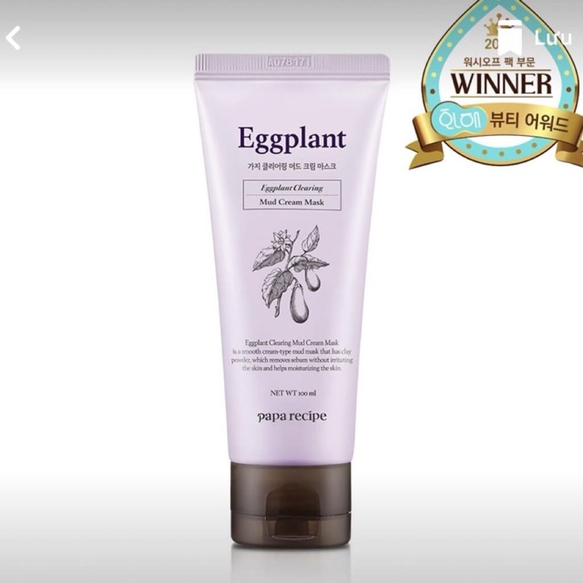 Combo Eggplant Clearing mask + Blemish Cream