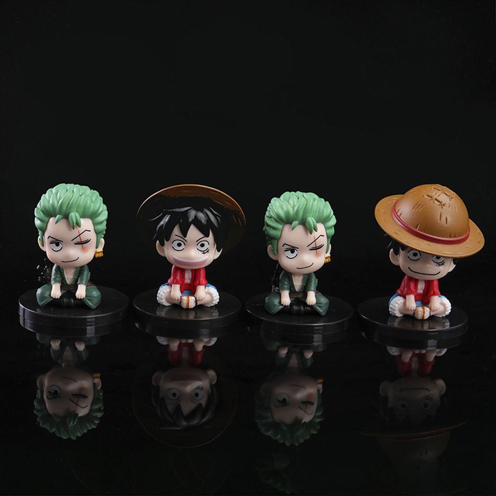 Set 4 Mô Hình Đồ Chơi Nhân Vật Hoạt Hình One Piece