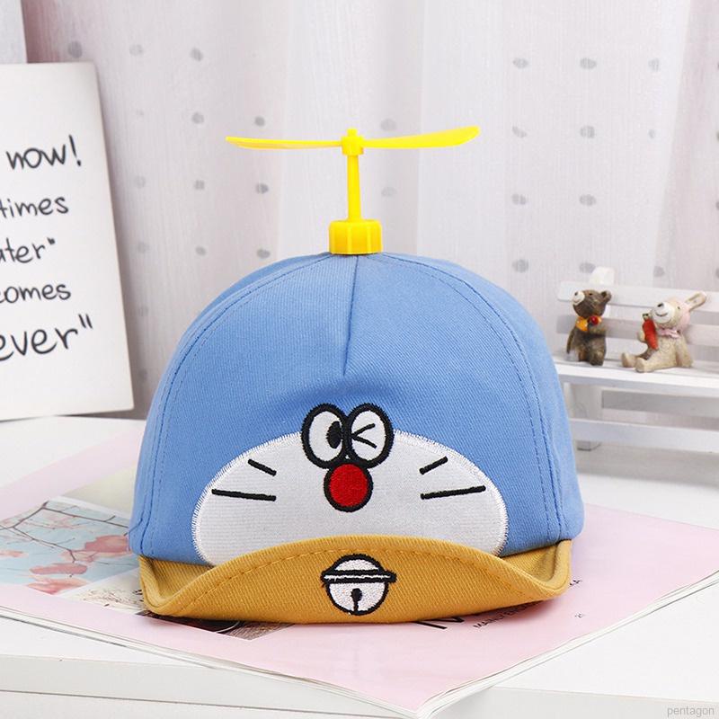 Mũ Lưỡi Trai Che Nắng Chất Liệu Mềm Mại Thoáng Khí In Họa Tiết Hoạt Hình Dễ Thương Thời Trang Cho Bé