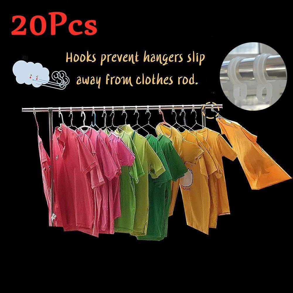 Set 20 Móc Treo Quần Áo Chống Trượt Tiện Lợi