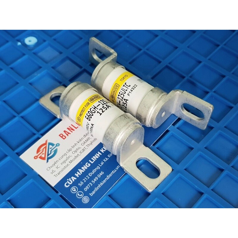 660GH-125ULTC Cầu chì HINODE 125A 660V 93x20x28mm