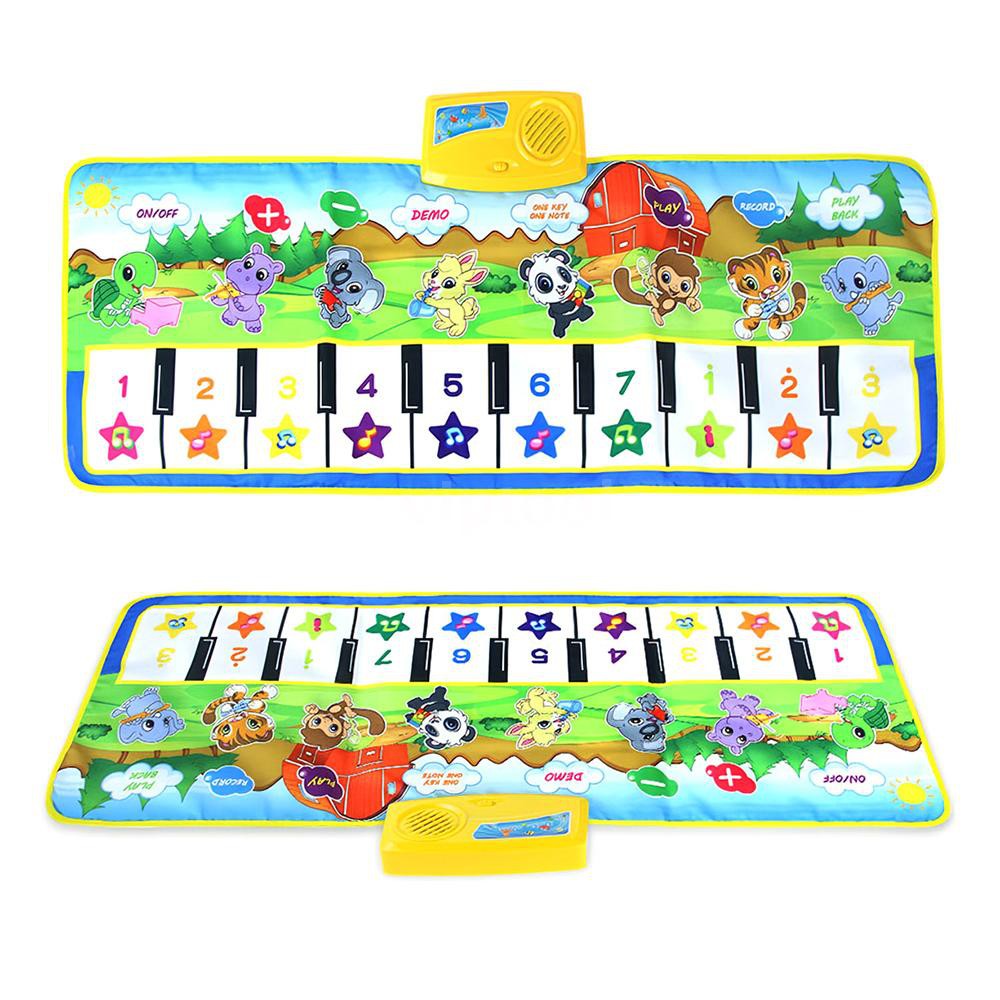 Bộ đàn Piano trải sàn 100x36CM độc đáo vui nhộn cho trẻ em