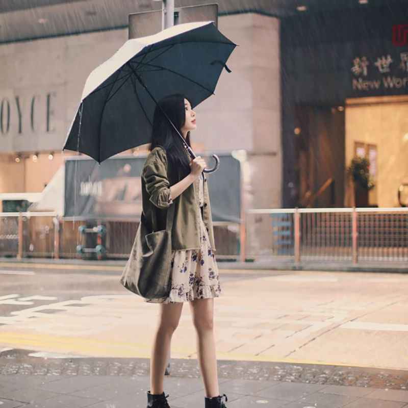 Đầm voan dài tay in hoa thời trang cho nữ | BigBuy360 - bigbuy360.vn