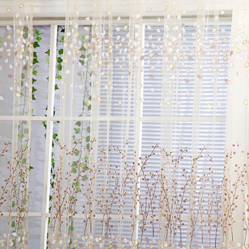 Rèm cửa vải mỏng trang trí nhà 100*200cm