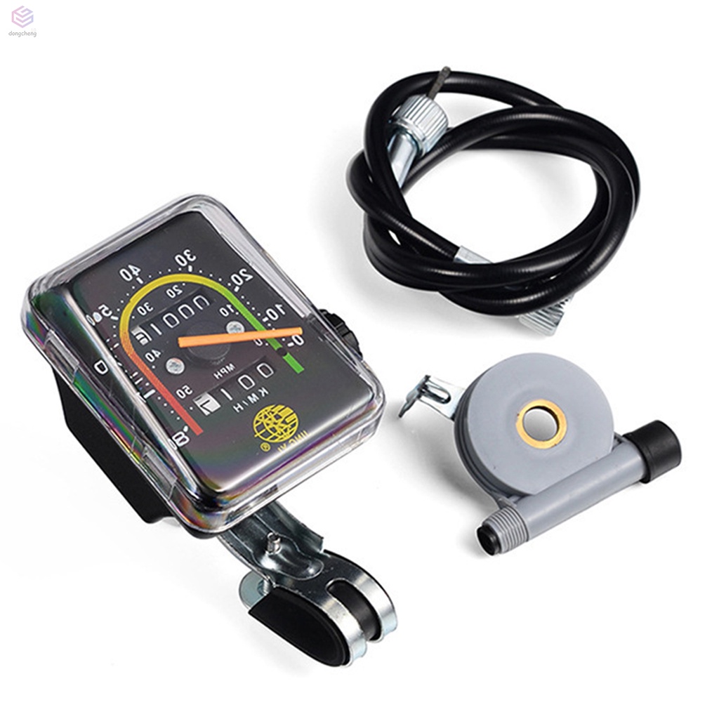 Đồng Hồ Đo Tốc Độ Có Dây Kiểu Cổ Điển Cho Xe Đạp