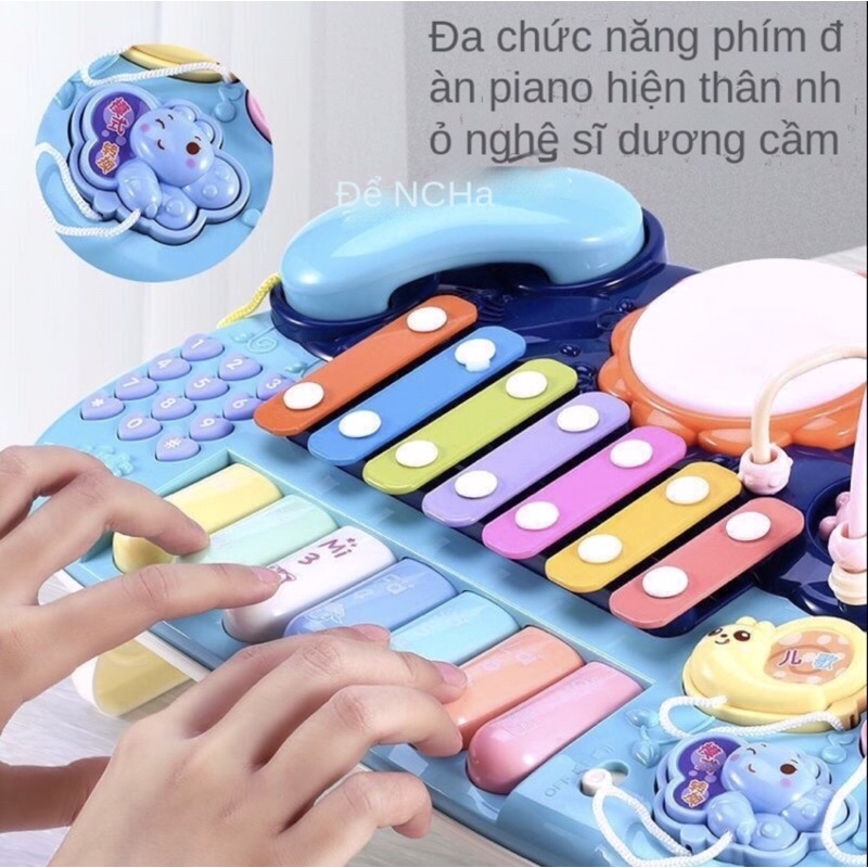 Đàn Organ, Piano Kết Hợp Trống Điện Tử Đa Chức Năng Với Thiết Kế Siêu Kool Cho Bé!