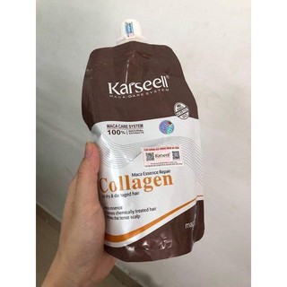 HẤP TÓC KARSEELL MACA COLLAGEN SIÊU MỀM MƯỢT TÓC 500ML ( CHÍNH HÃNG Ý )