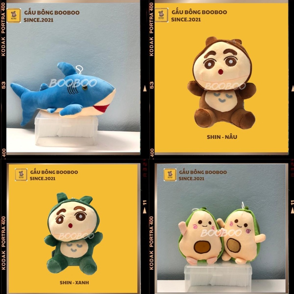 Gấu Bông Mini Cute Cho bé đủ hình các loại bông cao cấp 25cm