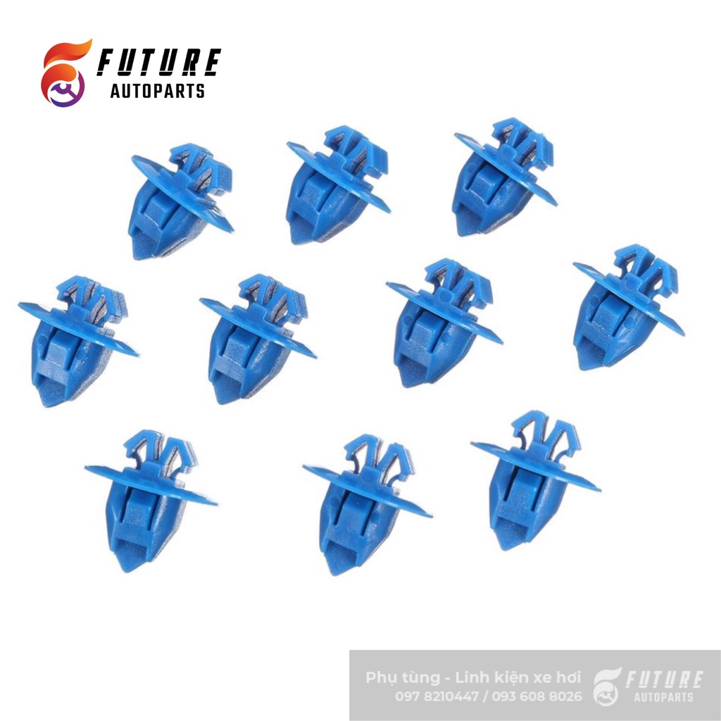 Set 30 chiếc chốt nhựa ốp vè Toyota Fortuner - Future Autoparts