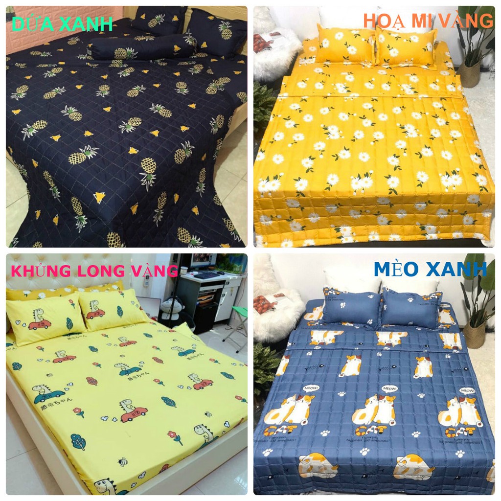 SET GA GỐI POLY COTTON NHIỀU MẪU đầy đủ kích thước | BigBuy360 - bigbuy360.vn