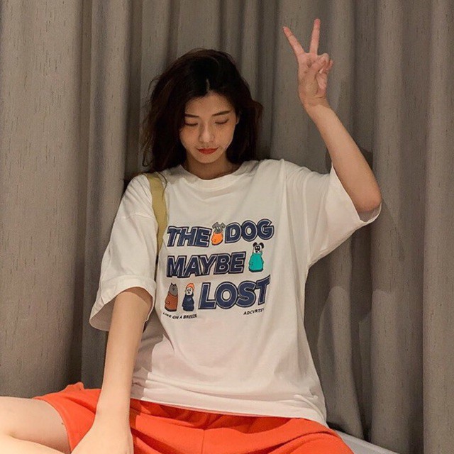 [ Có Ảnh Thật ] Áo thun tay lỡ form rộng - phông nam nữ oversize - T shirt Maybe - 2N Unisex