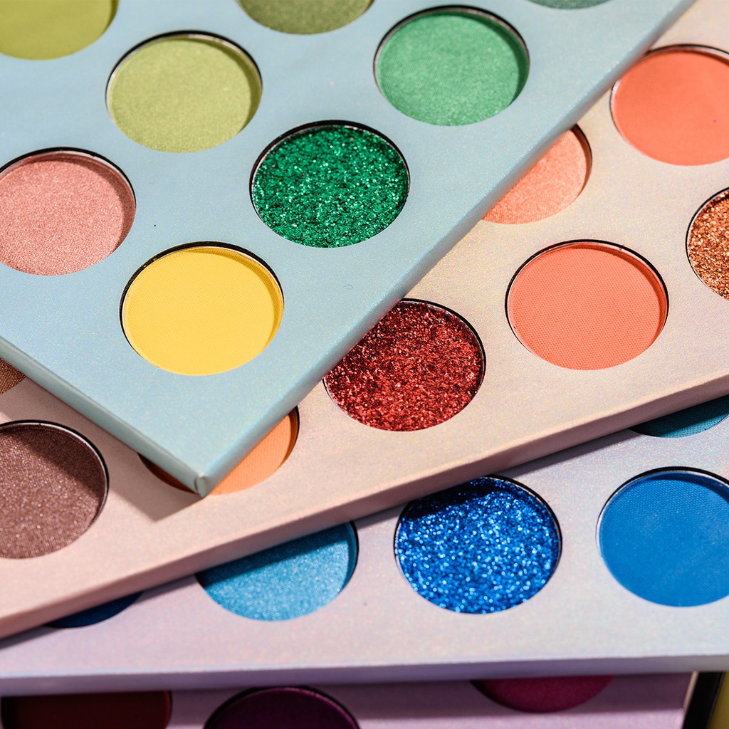 Phấn mắt Beauty Glazed gồm 60 màu lâu trôi kháng nước lấp lánh
