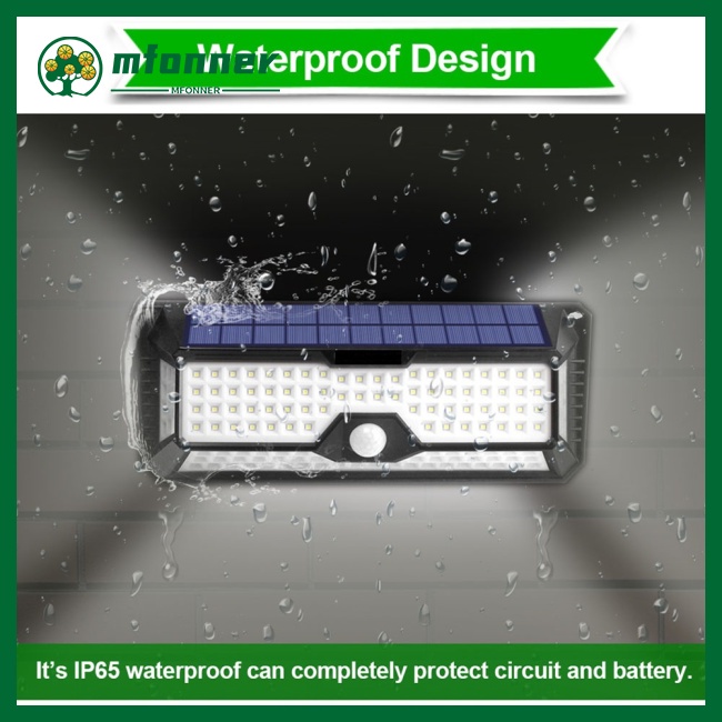 Đèn Led Chiếu Sáng Ngoài Trời Sử Dụng Năng Lượng Mặt Trời Chống Thấm Nước