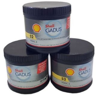 Mỡ bôi trơn màu tím nho shell gadus s2 v150c 3 0,5 kgs