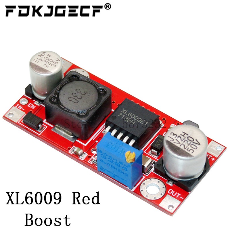 Mô Đun Tăng Áp Xl6009 4A 15W 5-32V Sang 5-50V DC-DC