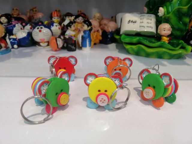 MÓC KHÓA NÚT ÁO HANDMADE DỄ THƯƠNG