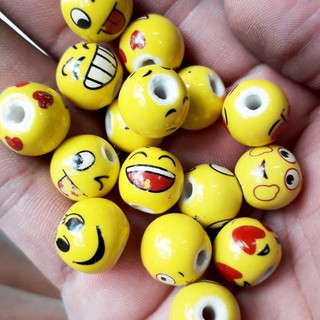 Gốm sứ Emoji 5 cái = 15k [ sỉ 100 cái = 200k - add zalo đặt sỉ 077.9755.433 ]
