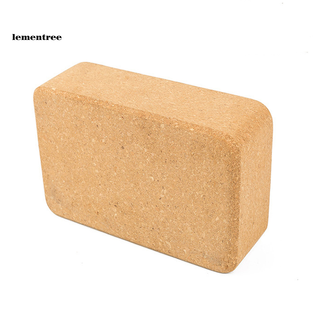 *JSZB* 2Pcs Yoga Block High Density Stretching Aid Eco-friendly Natural No Odor Soft Wood Yoga Equipment Brick for Women Men