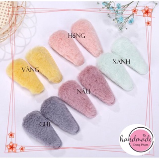 ( Giá 1c ) Vỏ bông Kẹp tóc 7,5cm ( Không bao gồm xương kẹp tóc) - Phụ kiện tóc DIY