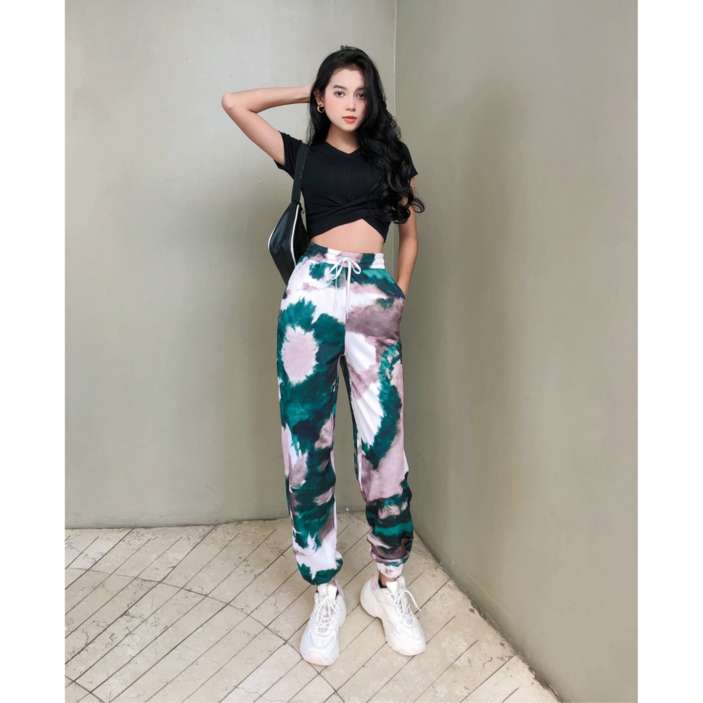 Set bộ nữ, set bộ thể thao loang màu chất thun cao cấp freesize 44-54kg SKUS-122