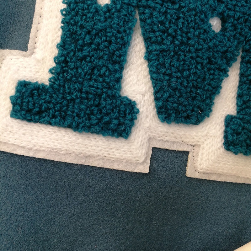 Áo khoác bóng chày thêu chữ phong cách retro thời trang cho nữ