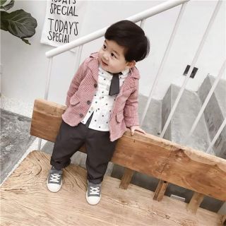 Freeship 99k TQ_SET VEST CAO CẤP BÉ TRAI