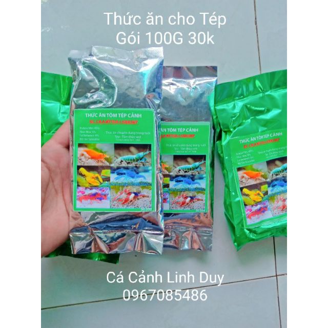 Thức Ăn Cho Tép - Tôm - Hồ Thủy Sinh
