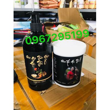 [ CỰC ĐẶC - CỰC THƠM] Cặp Hà thủ ô thảo dược, dầu gội 500ml và xả 500ml